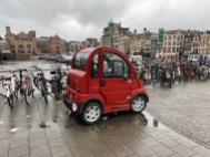 Amsterdam red car